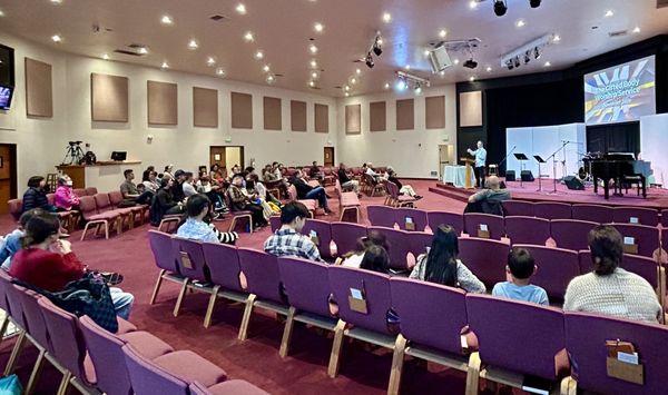 Come worship with us.