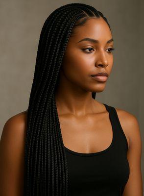 Women's braids