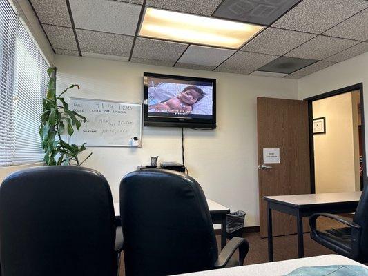 Great classroom for CPR renewals