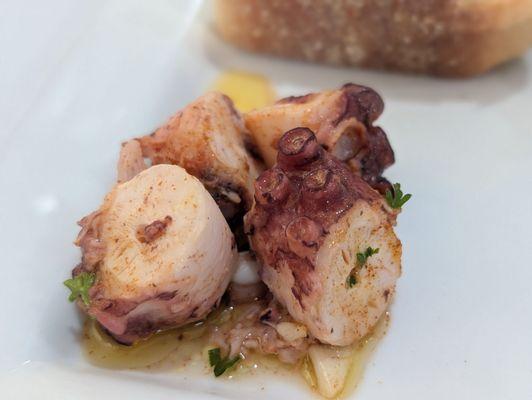 Octopus Appetizer. This is just what I scooped out, the rest of the app is not pictured. If you like octopus, you won't be disappointed.