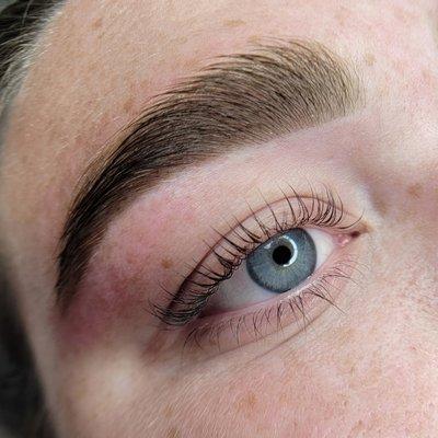Brow wax, brow tint, lash lift, lash tint