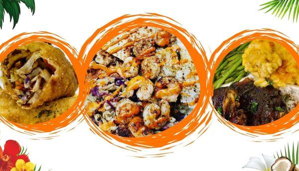 Fresh Fusion Caribbean Kicker Dishes