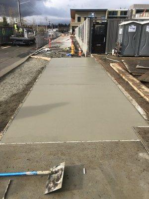 Lynwood police department driveway entrance