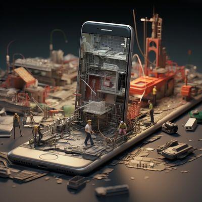 Hopes Diamond Coverage; Phone repair, city on a phone.