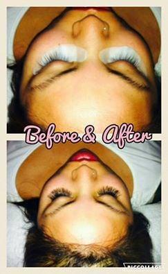 Full Set of Beautiful Eyelash Extensions done by Caitlin V.
