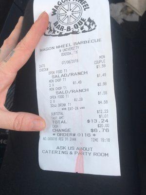 Great price great food