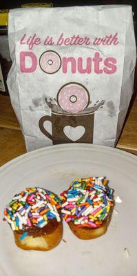 I ate the Bismark so fast, I forgot to get a pic...lol