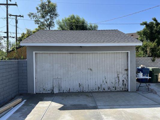 This is the before photo. As you can see, we really needed an upgrade lol