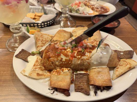 ground beef suizo burrito