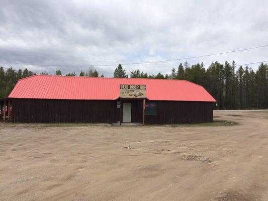 The Dew Drop Inn. Open 11am till 2am everyday of the week and 364 and 1/2 days out of the year