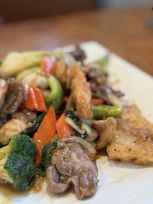 Pan-Fried Pho Noodle