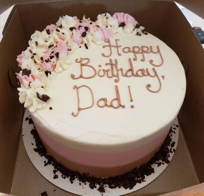 8-inch neapolitan cake