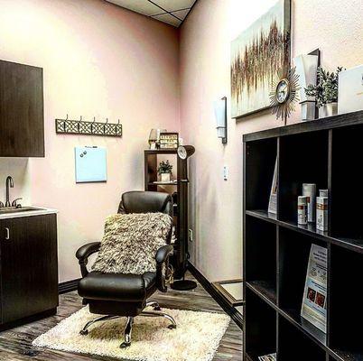 InLight's relaxing space