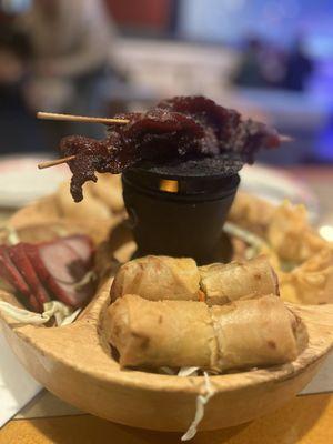 Pu Pu platter is so good!!!!!