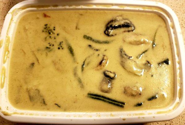 Green curry.