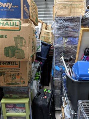 More unpacking into storage