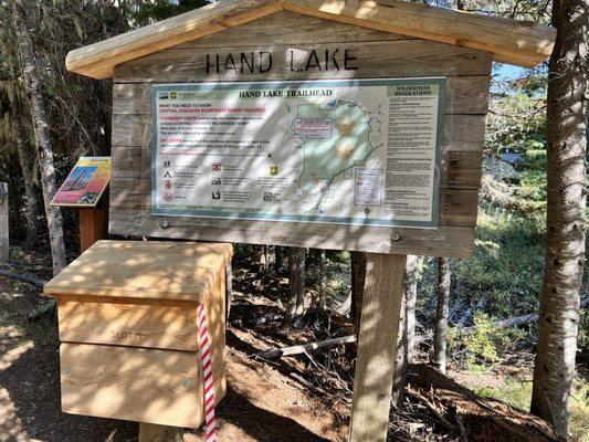 Hand Lake Trailhead