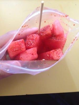 Mexican Lady's Snack Cart