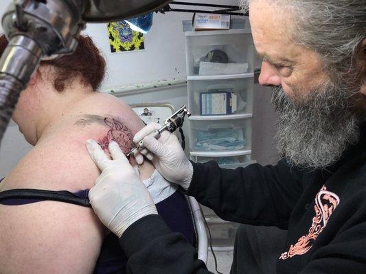 Squirrelly's Skin Art