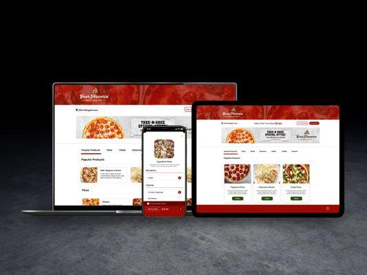 Rezku's included restaurant online ordering and delivery platform