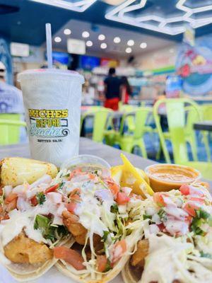 Fish and Shrimp Tacos