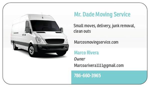 Mr Dade Moving Services