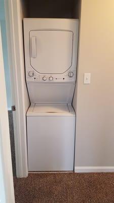In-unit washer and dryer? Check!