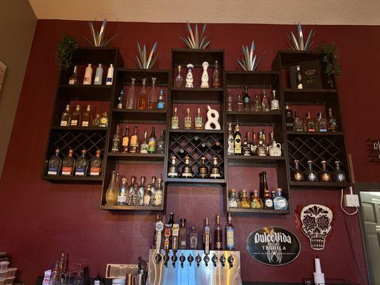 Tequila wall