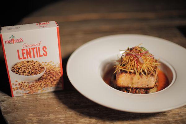 BTS shot from one of our recipe videos from Mercato in Las Vegas.