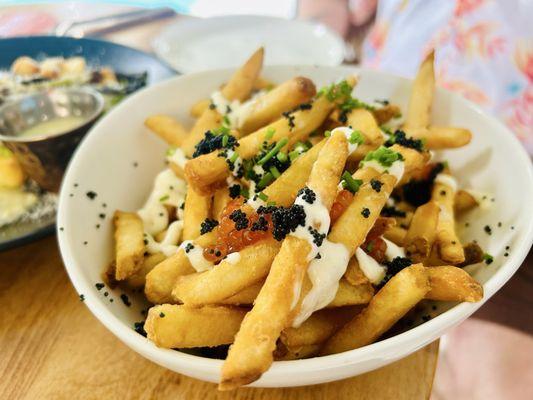 Fries & caviar