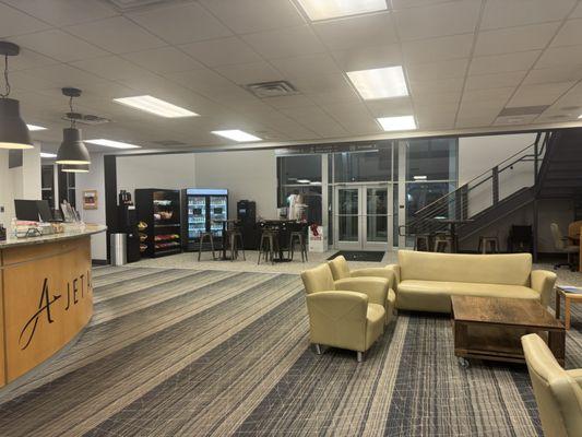 Snacks and coffee available