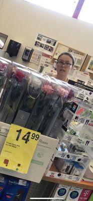 A mad mean miserable manager that's rude but will call you dumb as you walk out the door but denies one asking her.