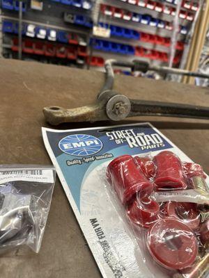 Shift coupler, Control arm bushing kit