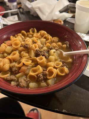 Picadillo with conchitas Togo order