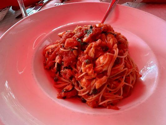 Capellini alla Positano