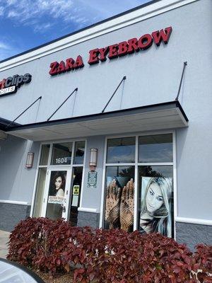 Zara's Eyebrow Threading