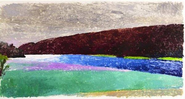 Rattlesnake Mountain 1986 , Monotype