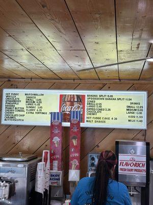 Dessert Menu - July 2025