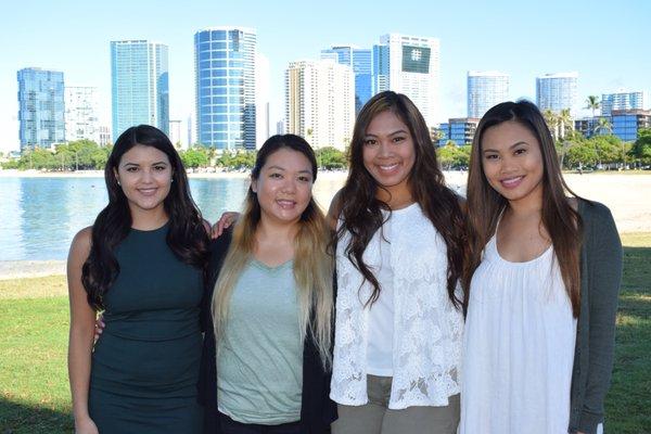 Alondra, Elizabeth, Ashlyn, Sherilyn