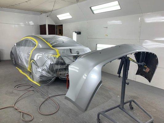 I was sent these images to show me how progress was coming.