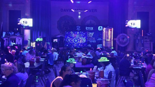 Blacklight glow bingo 3rd friday of the month sept to june