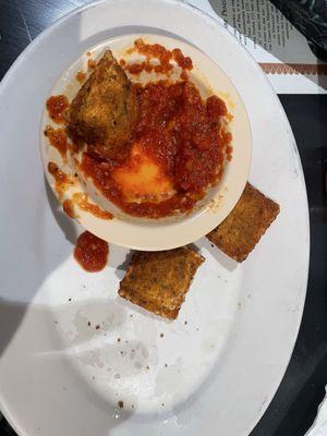 Fried ravioli! And it's the bomb!