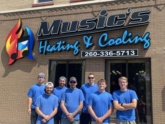 Music's Heating and Cooling