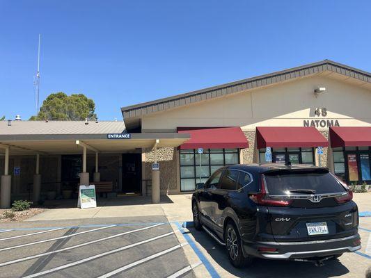 Outside ( note: Folsom Park and Rec: that the address is actually 48 Natoma, NOT 50 Natoma)