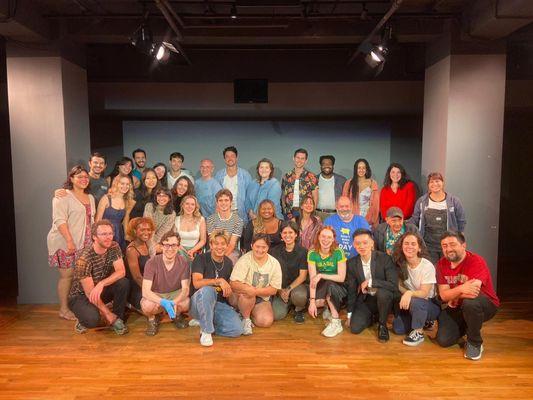 Our class at The Barrow Group---The Six Week Professional Acting class.