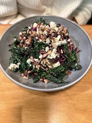 Kale and apple salad