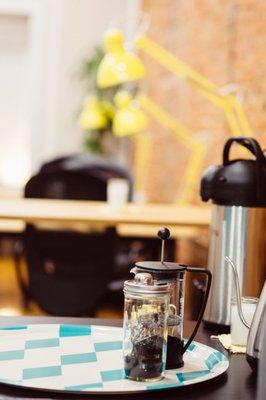 Complimentary Coffee & Tea