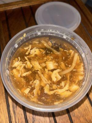 SO2. Hot and Sour Soup for 1