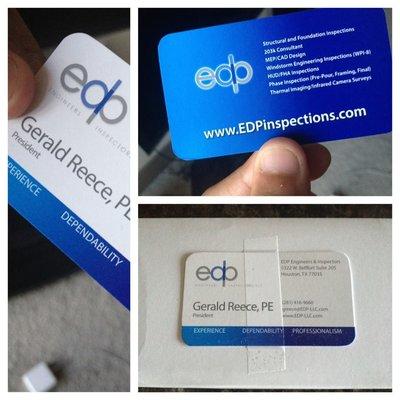 EDP Engineers and Inspectors