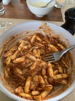 Cavatelli bolognese